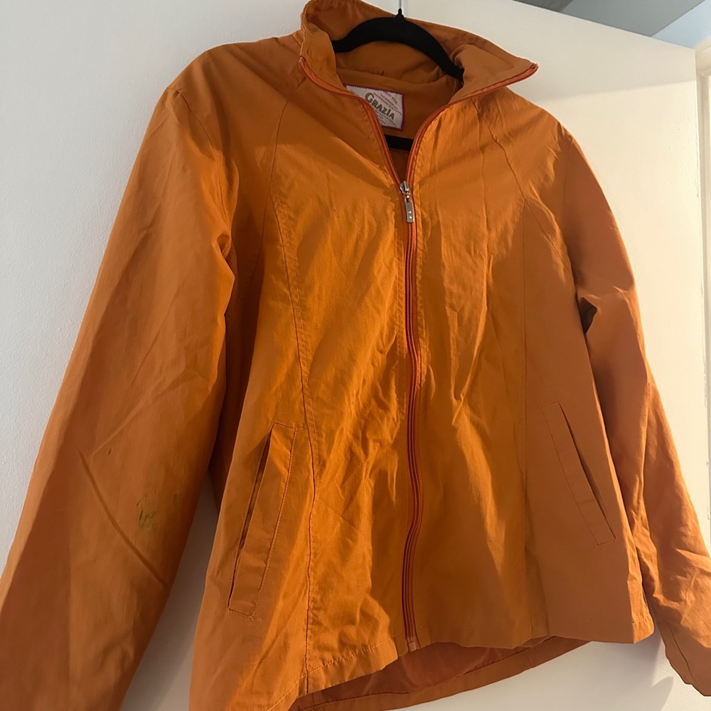Women's Utility Jacket in Bold Orange